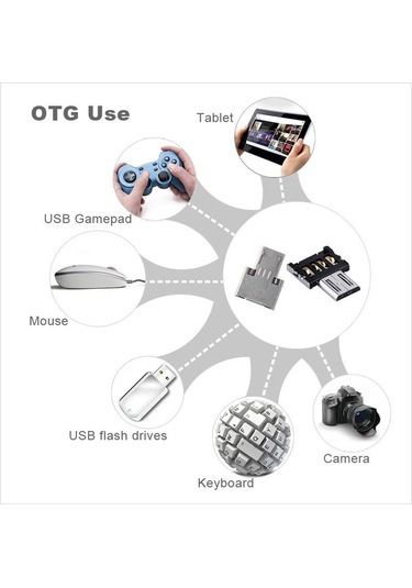 Ancheyn Type C To Usb Çevirici Mini Dönüştürücü Otg Adaptör 4497