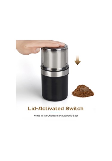 B0cs Elektrikli Tahıl Öğütücü, Paslanmaz Çelik Bıçaklı Baharat