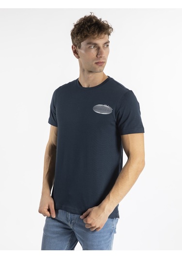 TED BAKER Erkek T'shirt  TBR6531 Lacivert