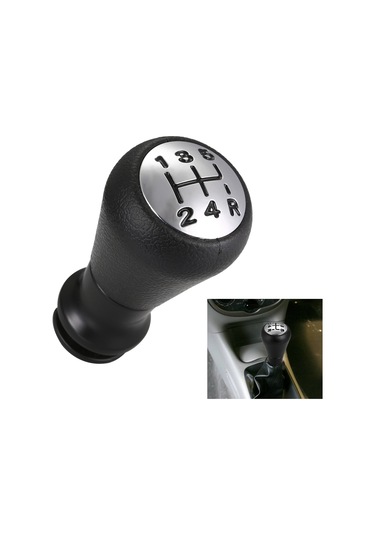Xindoker Peugeot 206 207 İçin 5 Vitesli Manuel Vites Kolu Ergonomik Tasarım, Kolay Montaj, Dayanıklı Malzeme Siyah