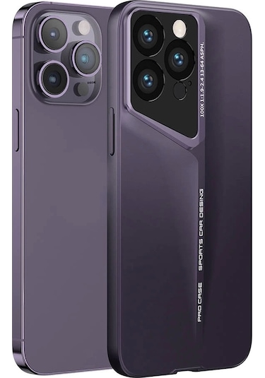 Apple Uyumlu iPhone 14 Pro Max Kılıf Ultra İnce Kameralı Korumalı Sert Rubber Zore Procase Kapak