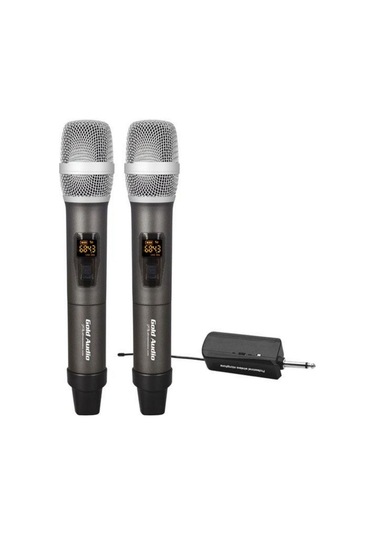 Luxury, Profesyonel Çift El Kablosuz 20 Kanal Uhf Mikrofon