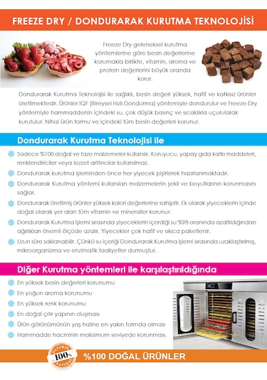 Freeze Dried Kedi Ödül Maması - Alabalık Kova Ambalaj 80 Gr.