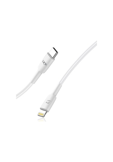 Linktech K603 Safe Type-C - Lightning 27W Hızlı Data ve Şarj Kablosu 3A 1mt