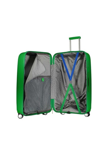 Benetton Büyük Boy %100 Polipropilen Valiz Yeşil Bnt1000 Yeşil