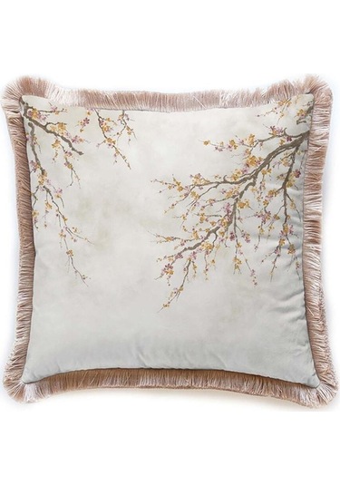 Gold Mini Flowers Kadife Yastık Dolgu Boncuk Elyaf, Uluslararası Yıkama Ve Solmama Sertifikası Çok Renkli