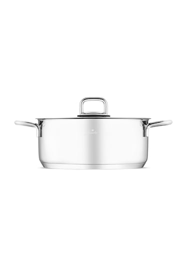 Jumbo Web New Myra 8 Parça Çelik Tencere Seti Gümüş