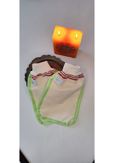 Eker-yeşil Biyeli Hızlıgiy Kese Seti-2 Adet Kese-lastikli Kese