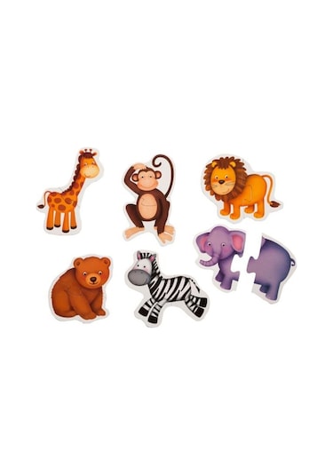 +1 Yaş 4'Lü Baby Puzzle Seti (Eolo Yayınları)