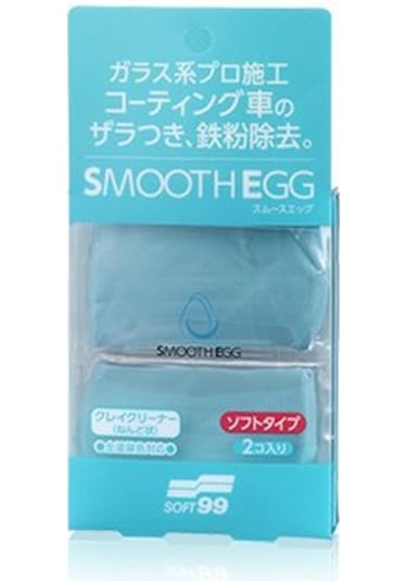 Soft99 Smooth Egg Clay Bar Yüzey Temizleme Kili 2li 50gr 50gr