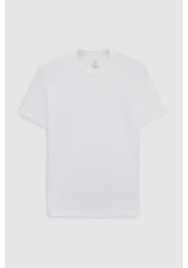 D's Damat Ds Damat Relaxed Fit Beyaz %100 Pamuk T-shirt 6hc14ort02005 Beyaz