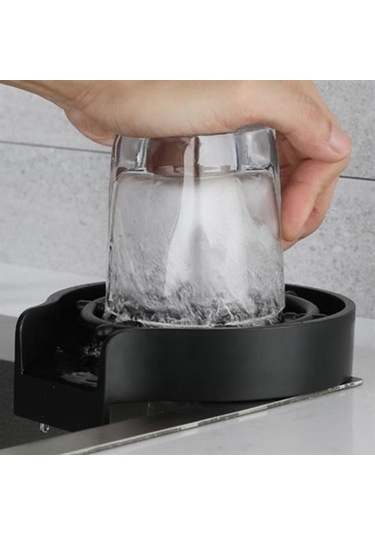 Zmc Bilişim Yüksek Basınçlı Otomatik Bardak Yıkama Aparatı Mutfak Lavaboları İçin Hızlı Kupa Durulayıcı Çok Renkli