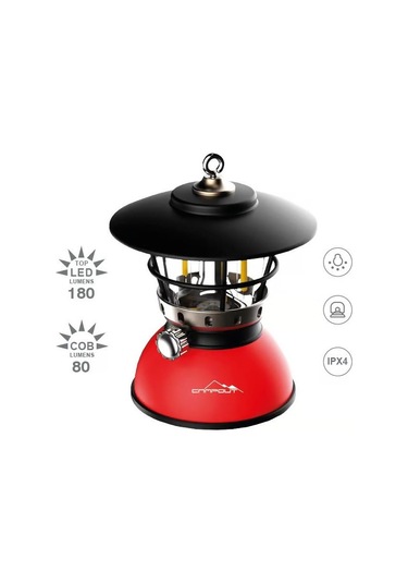 Campout Mikro Ledli Gemici Feneri Siyah