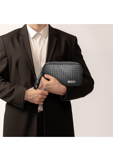 Lenyes Lb528 Mark Serisi Su Geçirmez Aşınmaya Ve Çizilmeye Dayanıklı Aksesuar Çantası Siyah