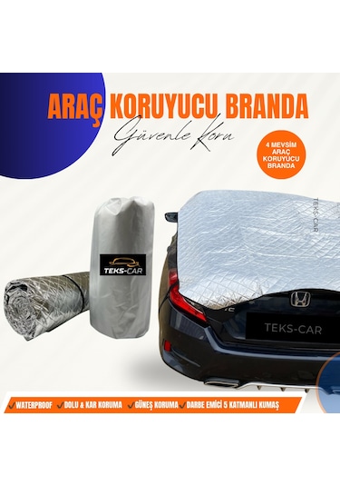 Universal Güneş&dolu&kar Koruyucu 5 Katlı - 4 Mevsim Oto Brandası