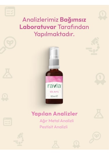 Ravla Gül Suyu - 50ml