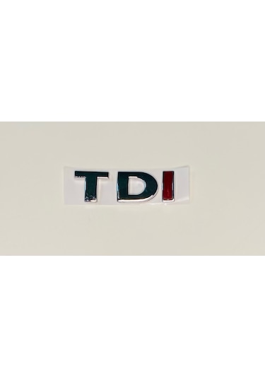 Vw Transporter T5 2004 - 2010 Tdi Tek Kırmızı Arka Bagaj Yazısı