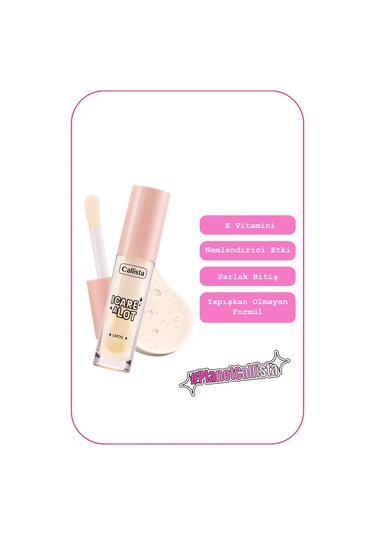 Callista I Care A Lot Lip Oil 01 Peach