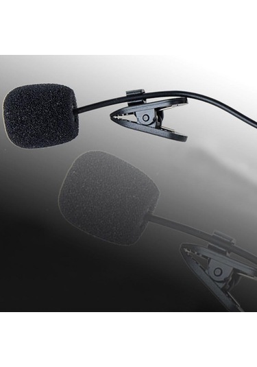 Akıllı Telefon Dizüstü Pc Dizüstü Bilgisayar İçin Mini Kayıt Kravat Yaka Klip Mikrofon