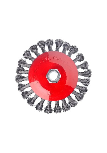Ermak Ürmak Metal Disk Taşlama İçin Avuç Taşlama 125mm-m14, Sarmal Tabaka Fırça. Detaydan Çeviri: Ürmak, Avuç Taşl