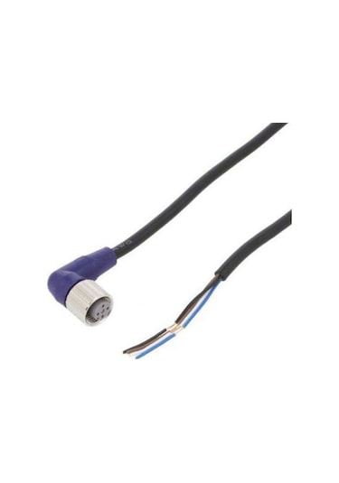 Omron Xs2f-lm12pvc4a10m M12 Açılı Soketli Sensör Kablosu 10m