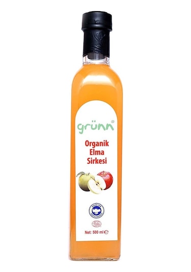 Grünn Organik Elma Sirkesi 500 ML