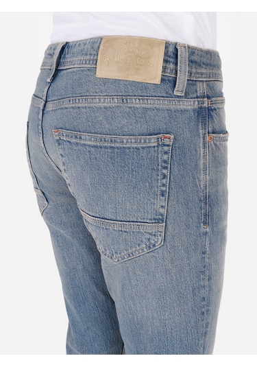 Colins 044 Karl Normal Kesim Düşük Bel Düz Paça Mavi Erkek Pantolon Cl1071559 Denim