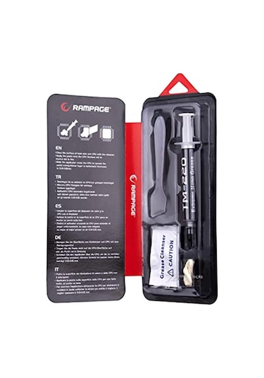 Rampage Tm-220 2G 11W/M.K Gri Yüksek Performans Termal Macun
