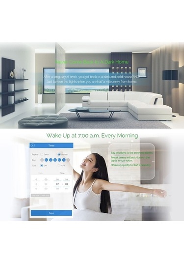 Dancemonkey Ws-eu-01 Ve Temperli Tak Panel Kontrol Grup Ewelink Dokunmatik Duvar Paneli App Anahtarı, Akıllı Ac Ab 90v-250v, 2a 1pe