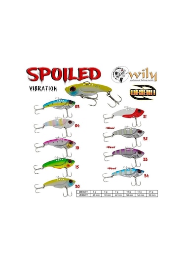 Jig Yemi Wily Spoiled Baby Vibrasyon 3,8cm 5gr Renk:03