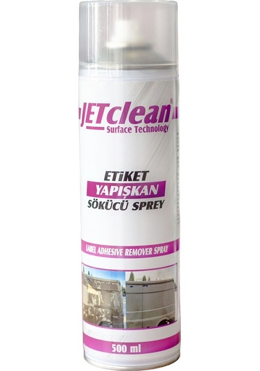 Jetclean Etiket Yapışkan Sökücü Sprey 500 ML