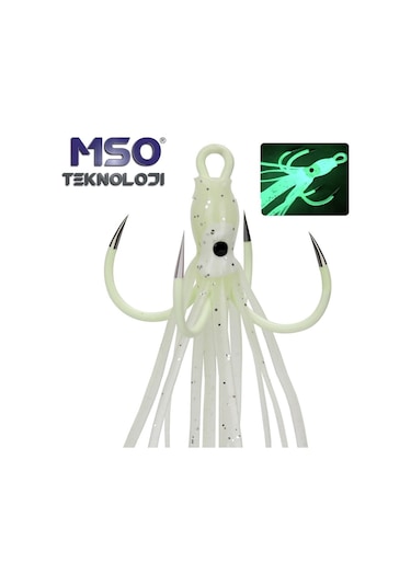 MSO Olta Balıkçılık 4 Kollu Yüksek Kalite Ahtapot İğne Yem