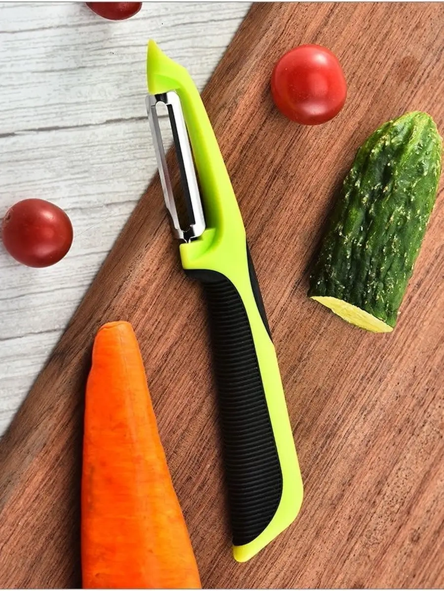 Cucınıamo El Sebze Soyucu Ve Patates Soyucu Bıçağı 110447531 Sarı-yeşil