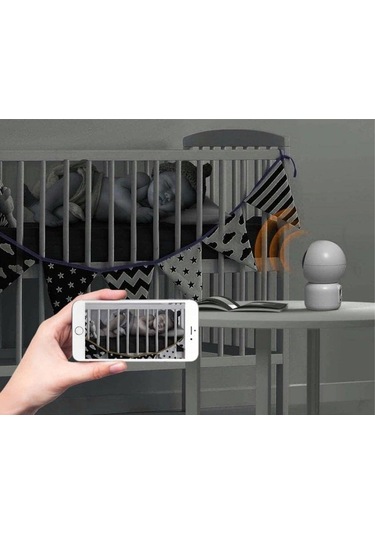 Cata Ct-4050 Gece Görüşlü Akıllı 360 Dönebilen Güvenlik Ip Kamera Wifi Full Hd 1080p Tuya Smart Life Destekli