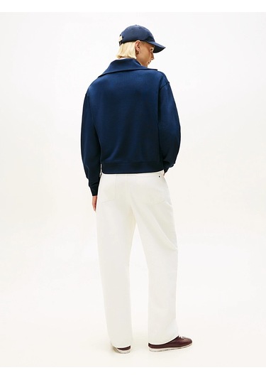 Tommy Hilfiger Th Scrıpt Half Zıp Terry Swtshrt Kadın Mavi Sweatshirt - Ww0ww49470 Mavi Tommy Hilfiger Th Scrıpt Half Zıp Terry Swtshrt Kadın Mavi Sweatshirt - Ww0ww49470 Mavi