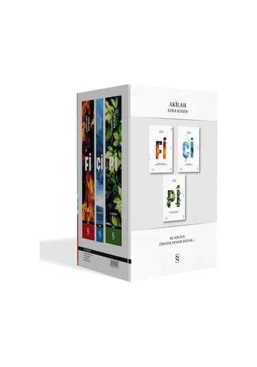 Azra Kohen Kutulu Set Fi-çi-pi + Gör Beni + Aeden + Okuma Sticker'ları