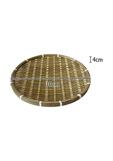 Pazly Tepsisi Suntek Sepet Parti Için Cm Bambu Bahçe 30 Us Yeşil