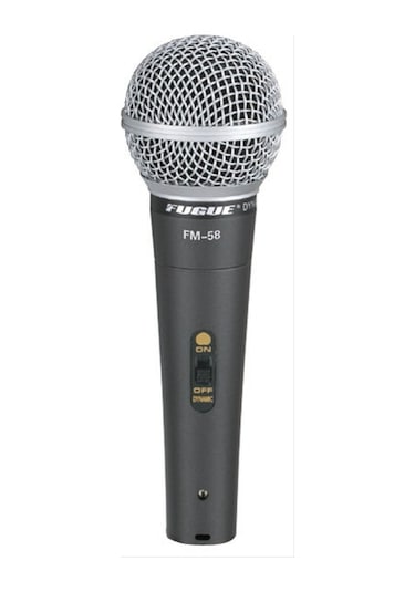 Fugue Fm-58 Mikrofon Kablolu Dinamik Tek Yönlü 600 Ohm Fugue. Fm