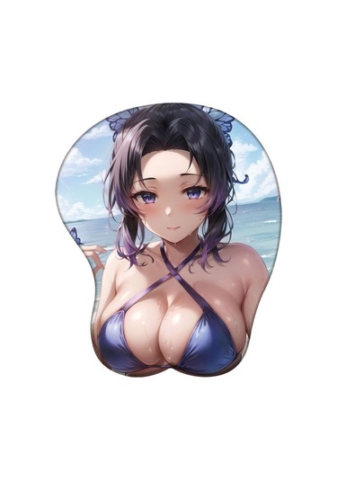 Nezuko Shinobu Mitsuri Tanjirou 3d Silikon Mousepad Iblis Avcısı Bilek Desteği Mouse Pad Anime Oyunu Seksi 3d Bilek Dinlenme Fare Mat Mavi