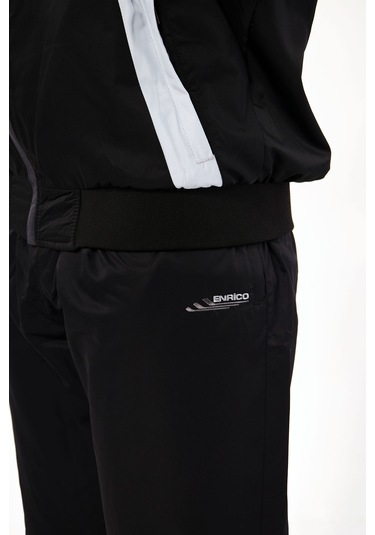 Enrico Ferry Erkek Siyah Marathon Eşofman Takımı Edy2637s Siyah