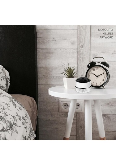 Symbee Ev İçi Fiziksel Musluk Öldürücü, Usb Beslemeli, Led Işıklı Emici Tipi, Beyaz, Mwd005 Modeli