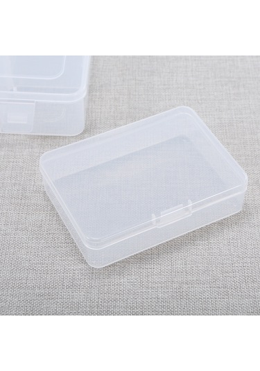 Yuntech01 Pp Malzeme Şeffaf Dikdörtgen Kapaklı Depolama Kutusu - Hafif, Dayanıklı Ve Toz Proof Parça Kutusu Diğer