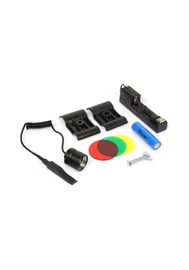 Profesyonel P50'led 3.000 Lümen Şarjlı Av Feneri Wt-150 Çok Renkli