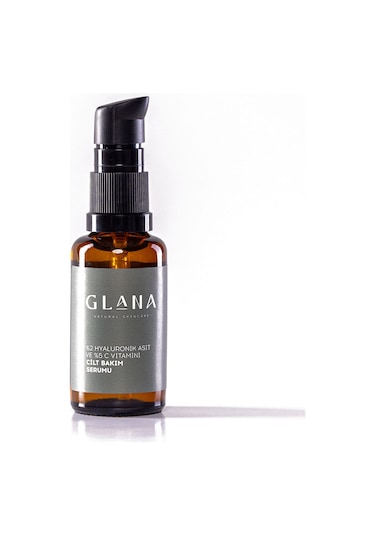 Glana %2 Hyaluronik Asit ve %5 C Vitamini Cilt Bakım Serumu 30 ML