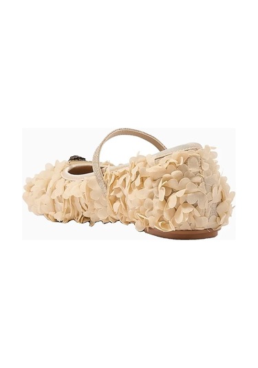 Kurt Geiger Pimlico Ballerina Kumaş Lüks Stil Kadın Babet Kahverengi