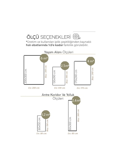 Cool Halı Elegance 06 Krem Doğal Yün Kazak Örgü Desenli El Dokuma Örgü Halı