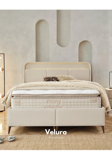 Utopia Tek Kişilik Yatak Baza Başlık Seti 120 X 200 120 x 200 CM