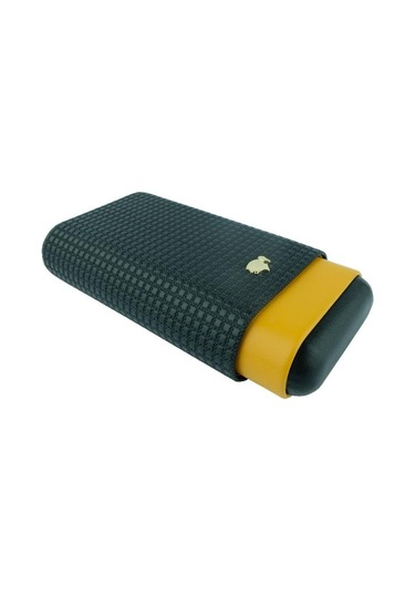 Cohiba Sarı-siyah 3'lü Puro Kılıfı