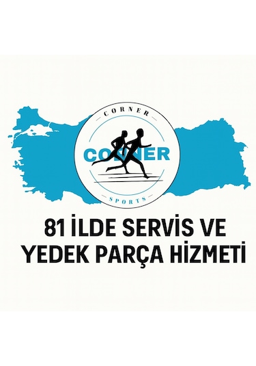 Cornerspor C400 Otomatik Eğimli Motorlu Koşu Bandi