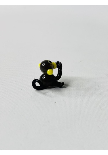 El Yapımı Mini Murano Cam Maymun Biblo A150-08